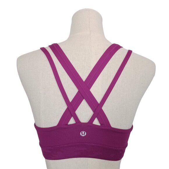 Lululemon Run For Days Bra Regal Plum Sz 4 - Picture 3 of 7